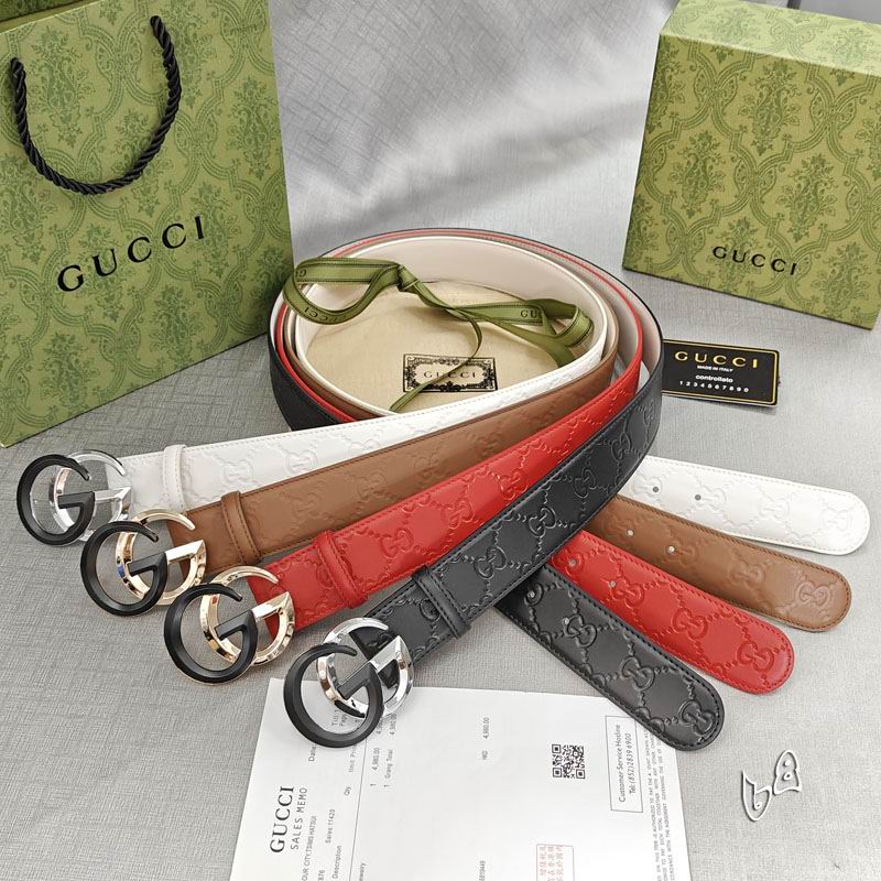 Gucci belt 38mmX90-125cm lb25